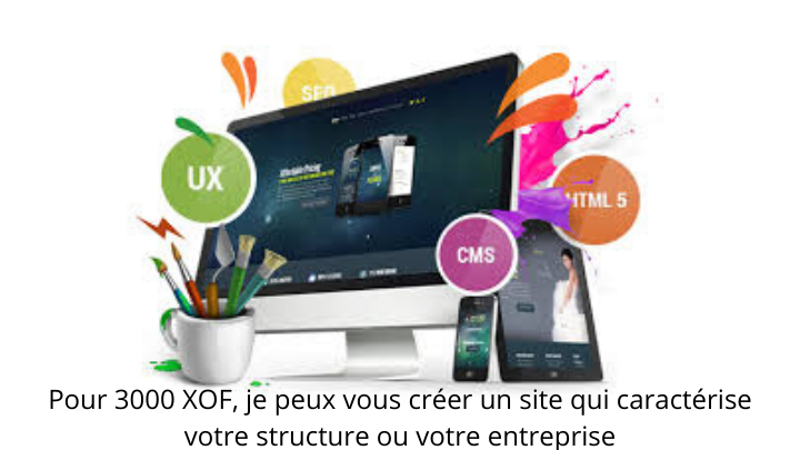 Je peux vous créer un site Web Responsive ou un site e-commerce ...